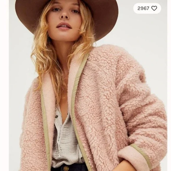 Free People Irresistible Teddy Cardi Coat NWT - Picture 3 of 9